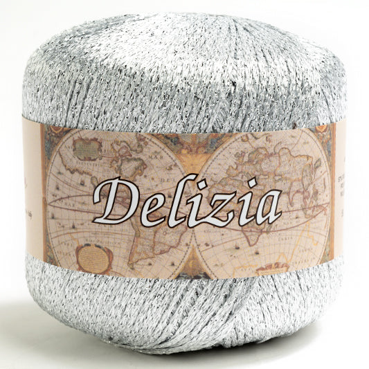 Cotone DELIZIA - Silke - 50 - ARGENTO/ARGENTO - LacariaRicami.Store