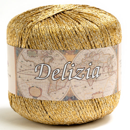 Cotone DELIZIA - Silke - 56 - ORO/ORO - LacariaRicami.Store