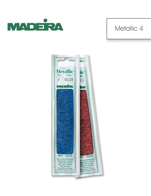 MADEIRA METALLIC N° 4 - - LacariaRicami.Store