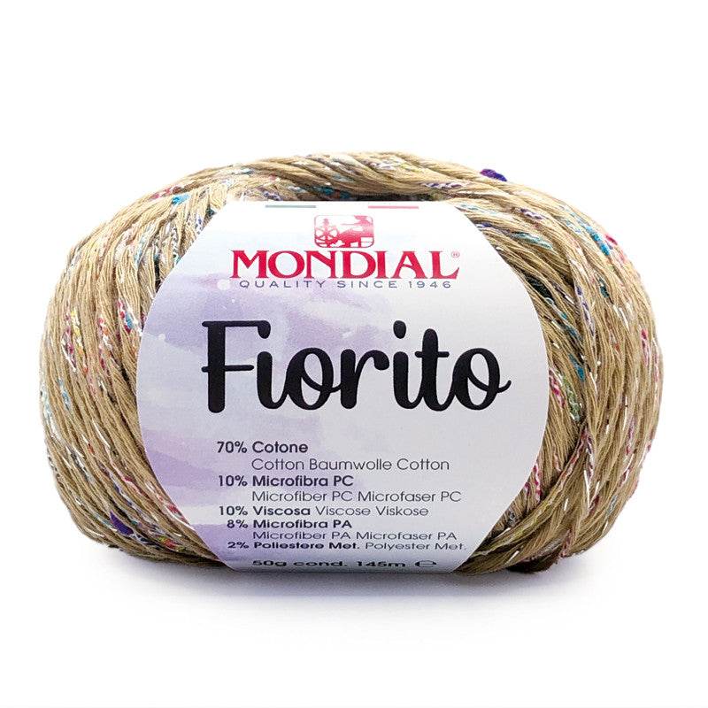 Cotone FIORITO - MONDIAL - - LacariaRicami.Store