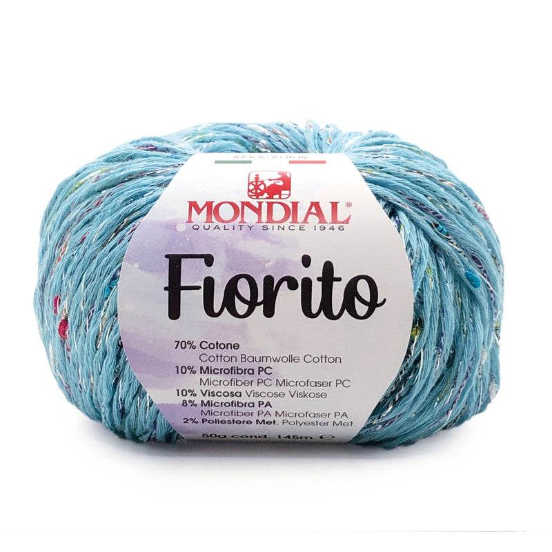 Cotone FIORITO - MONDIAL - - LacariaRicami.Store