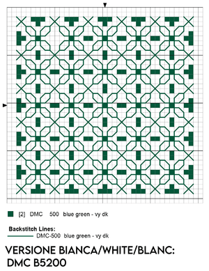 Tovagliato CROCHET MISTOLINO/LAME' ARGENTO - F.lli Graziano - - LacariaRicami.Store