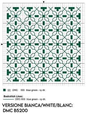 Tovagliato CROCHET MISTOLINO/LAME' ARGENTO - F.lli Graziano - - LacariaRicami.Store