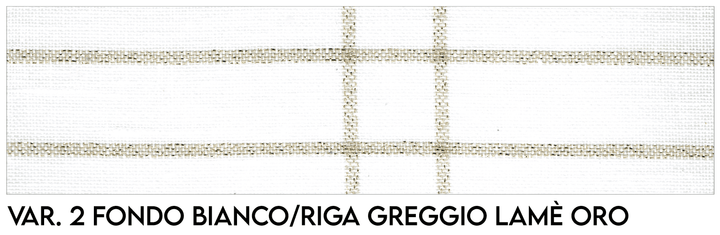 Tovagliato BOSTON BIANCO/ORO - F.lli Graziano - - LacariaRicami.Store