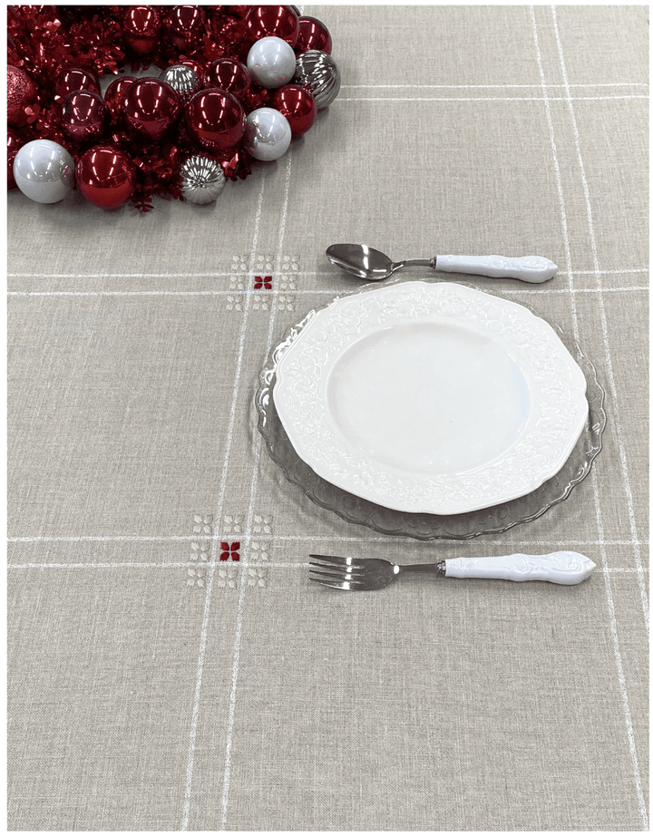 Tovagliato BOSTON BIANCO/ORO - F.lli Graziano - - LacariaRicami.Store
