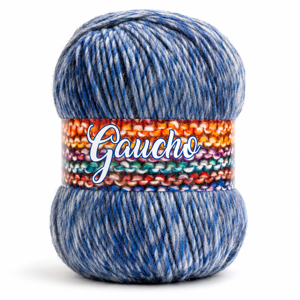 Lana GAUCHO - Bertagna Filati - Colore: 275 - BLU GRIGIO MIX - by LacariaRicami.Store