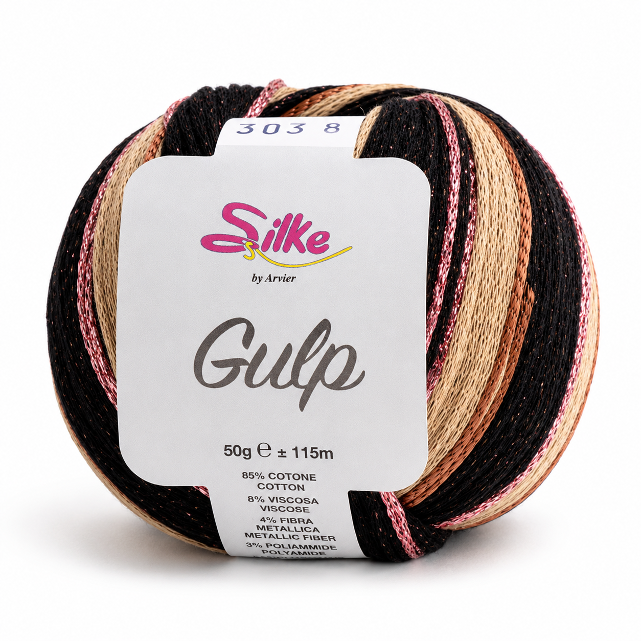 Cotone GULP - Silke - Colore: 303 - MARRONE BEIGE - by LacariaRicami.Store