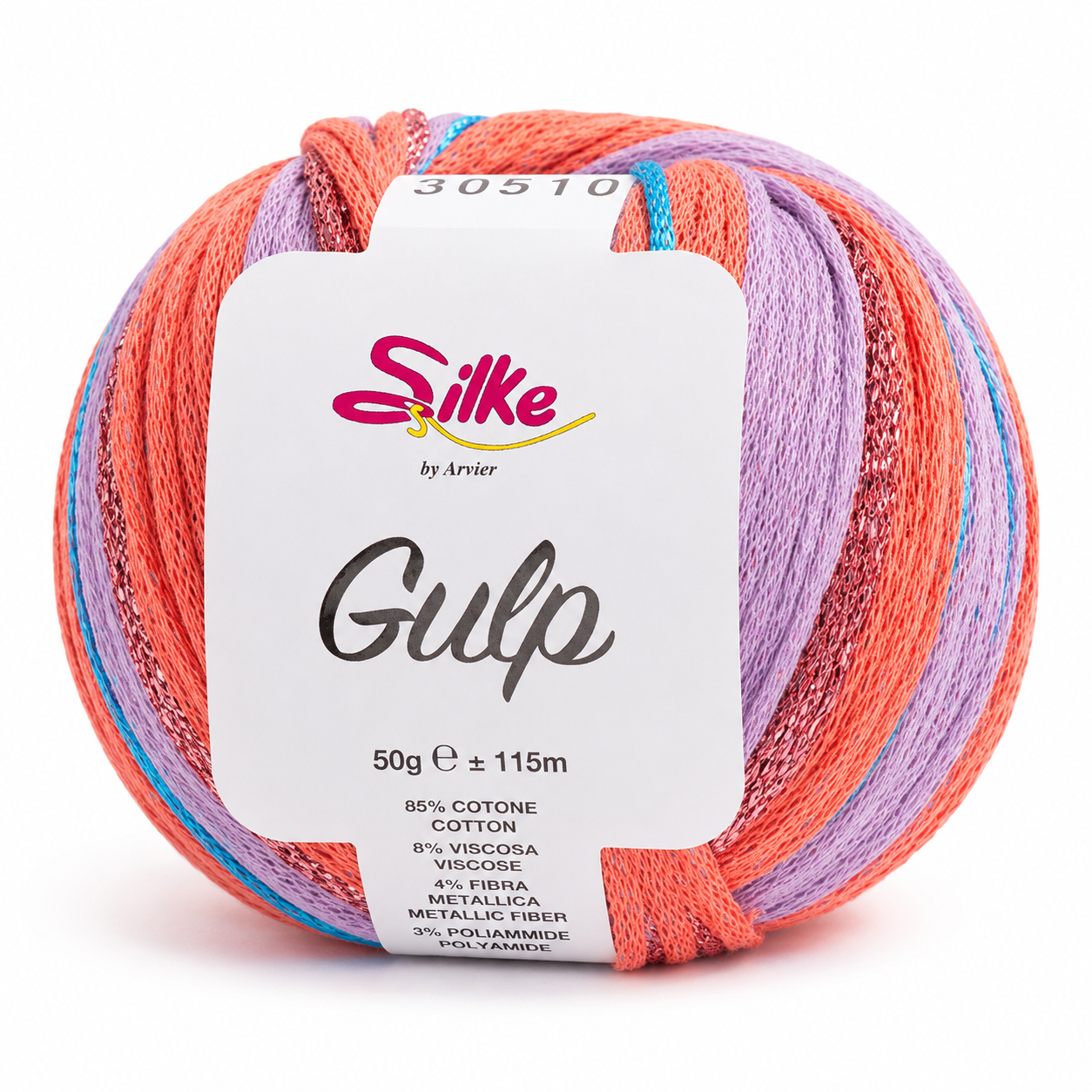 Cotone GULP - Silke - Colore: 305 - ROSA VIOLA - by LacariaRicami.Store
