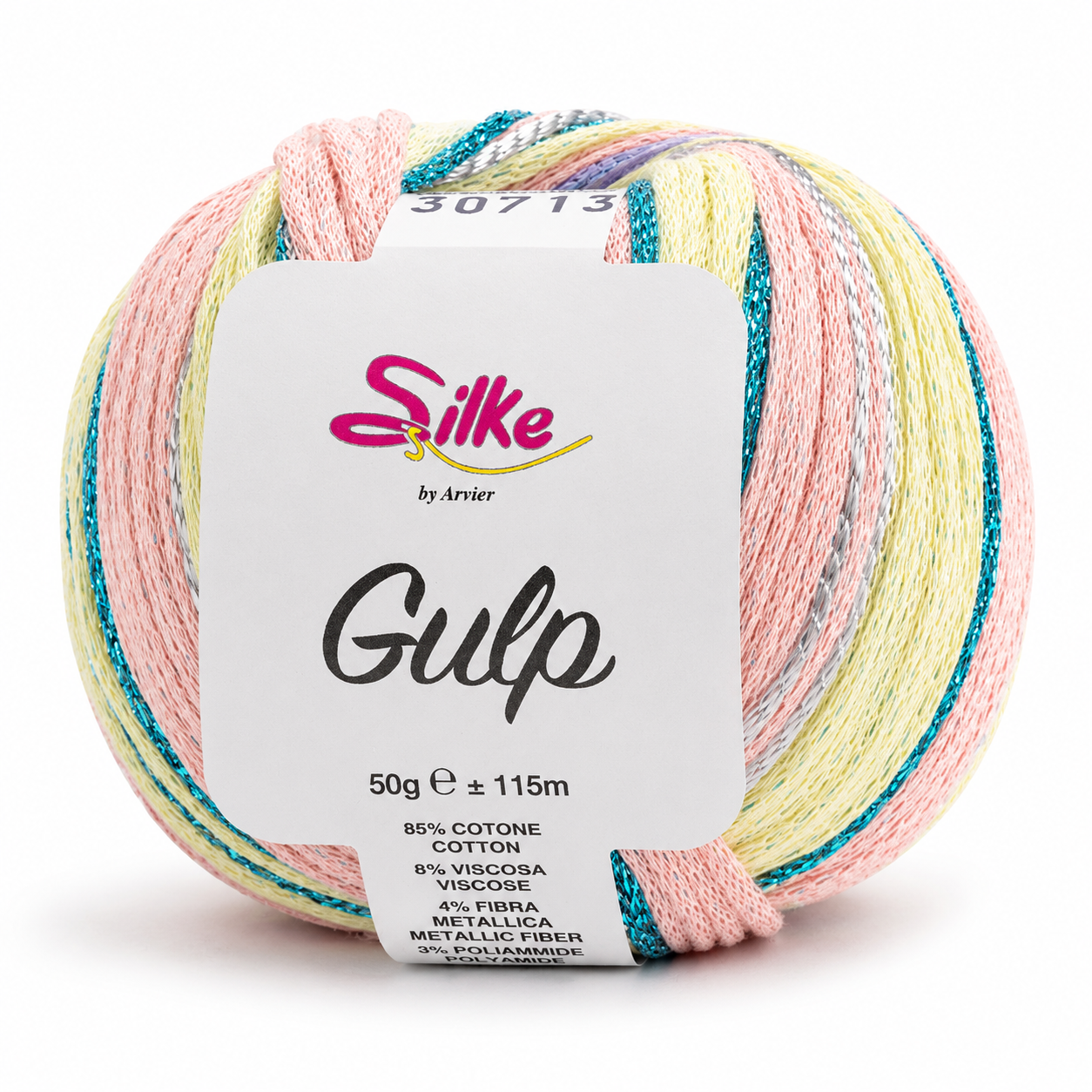 Cotone GULP - Silke - Colore: 307 - ROSA GIALLINO - by LacariaRicami.Store