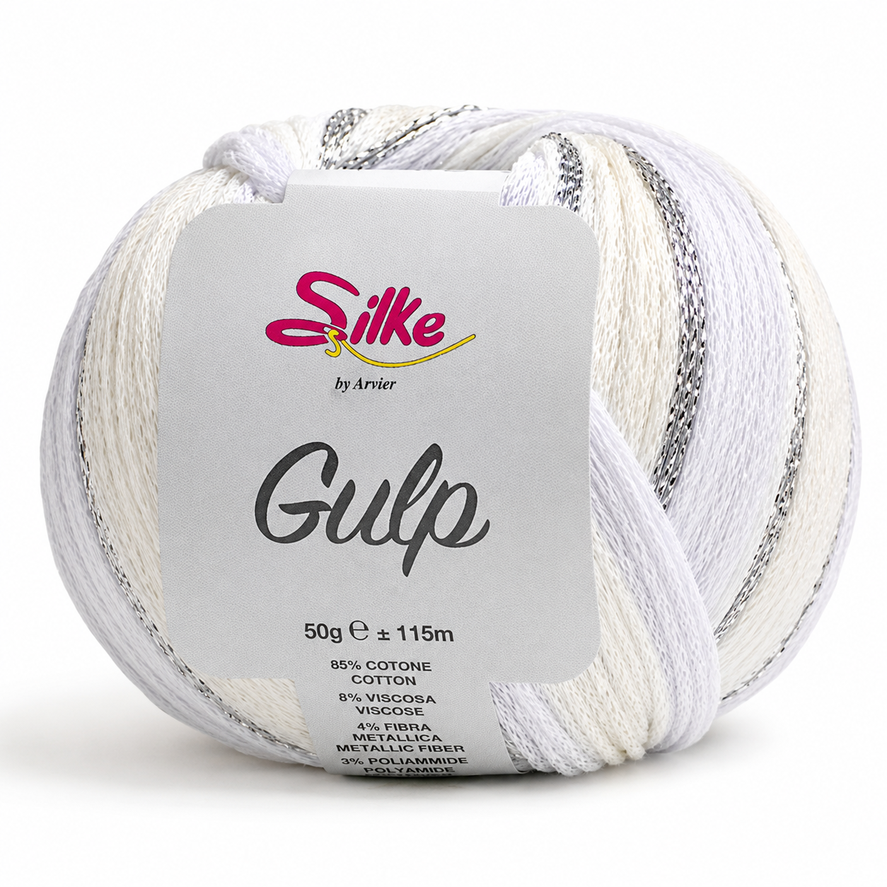 Cotone GULP - Silke - Colore: 311 - BIANCO PANNA - by LacariaRicami.Store