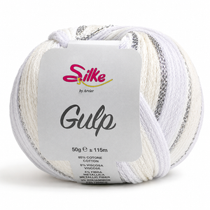 Cotone GULP - Silke - Colore: 311 - BIANCO PANNA - by LacariaRicami.Store