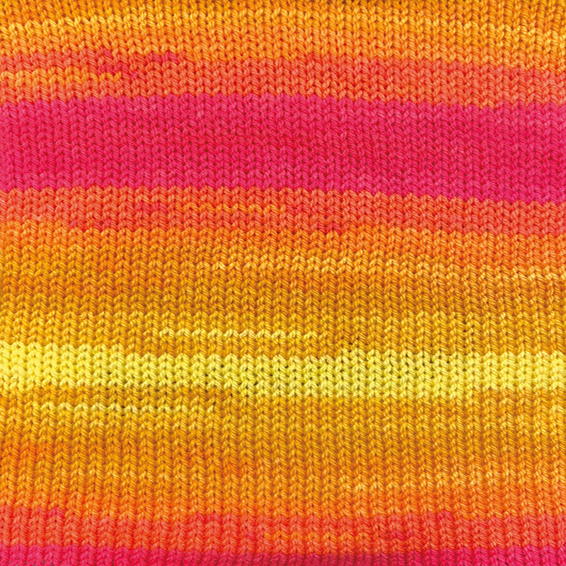 Microfibra HAPPY COLOUR - MONDIAL - LacariaRicami.Store - 486 - ROSSO/GIALLO/ARANCIO