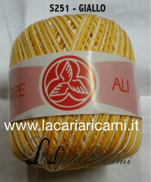 Cotone TRE ALI - Cucirini Tre Stelle - - LacariaRicami.Store