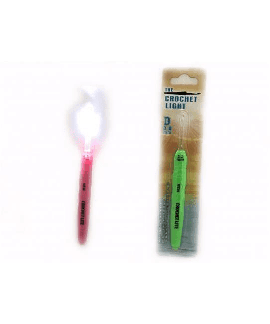 Uncinetto LUCE LED - - LacariaRicami.Store