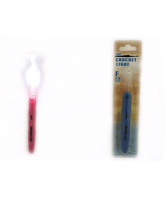 Uncinetto LUCE LED - - LacariaRicami.Store