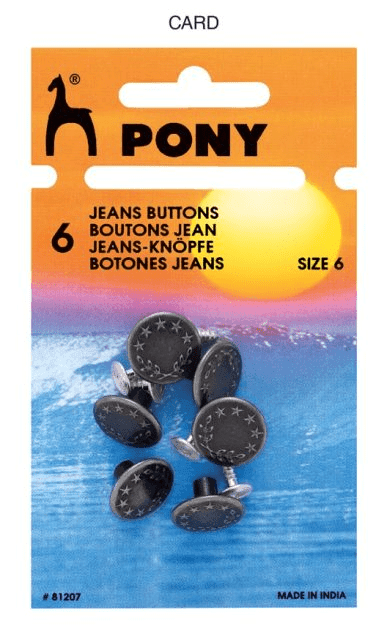 BOTTONI JEANS - Pony - - LacariaRicami.Store