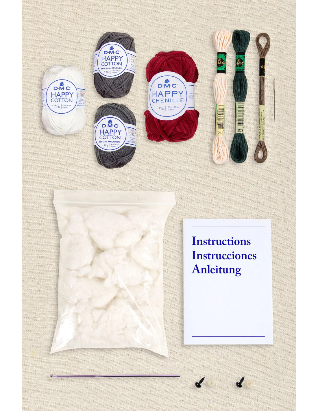 KIT Amigurumi Scoiattolo goloso - DMC - Colore: - by LacariaRicami.Store