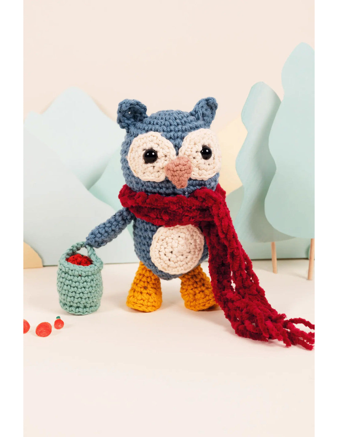 KIT Amigurumi - Gufo nell'orto - DMC - Colore: - by LacariaRicami.Store