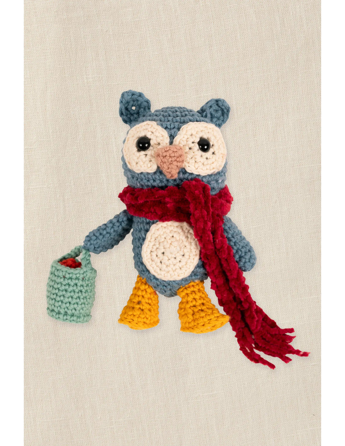 KIT Amigurumi - Gufo nell'orto - DMC - Colore: - by LacariaRicami.Store