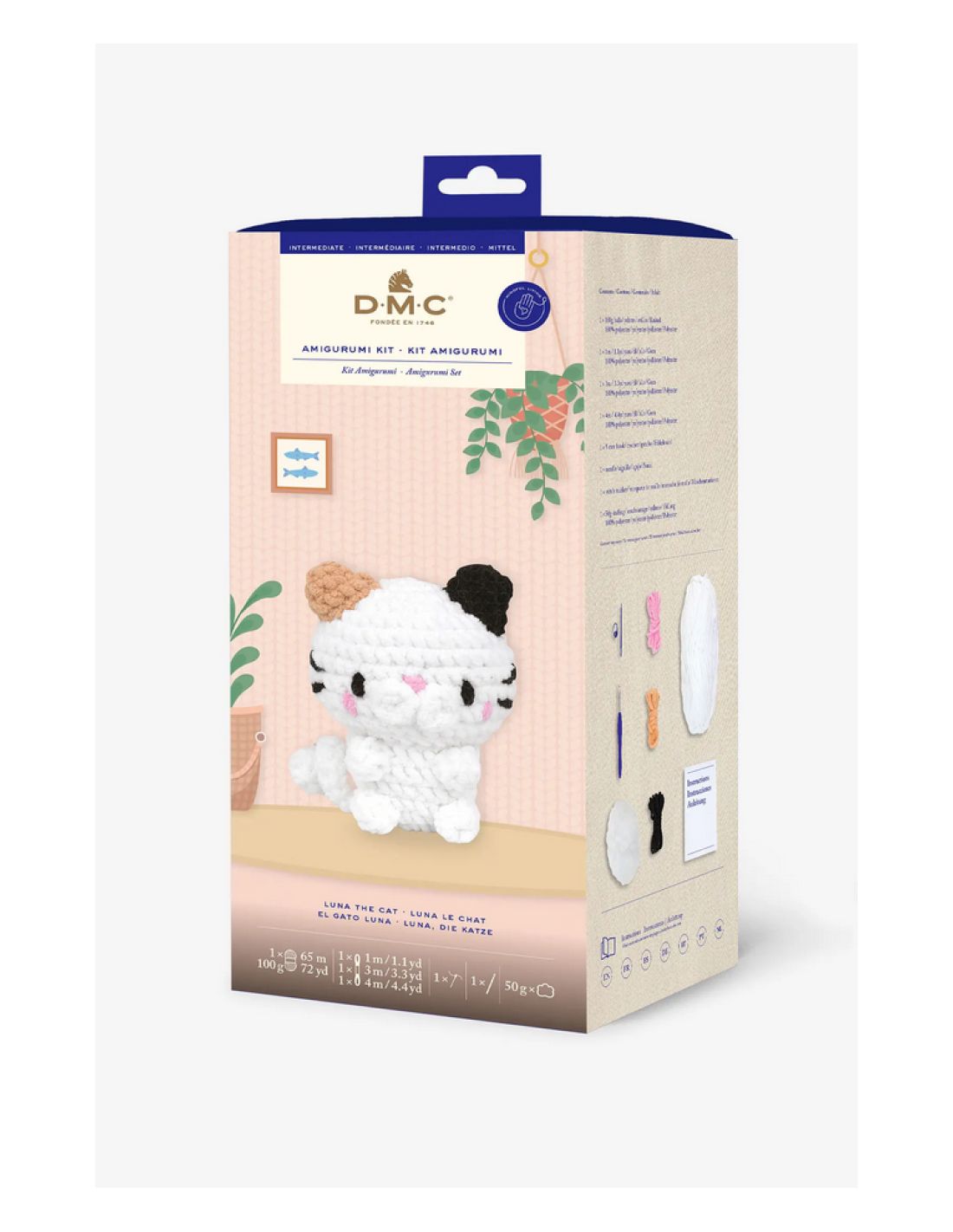 KIT Amigurumi Luna la gatta - DMC - Colore: - by LacariaRicami.Store