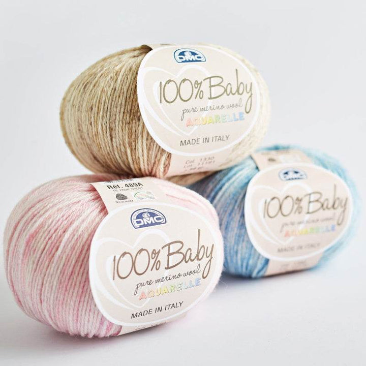 Lana 100% BABY AQUARELLE - DMC - - LacariaRicami.Store