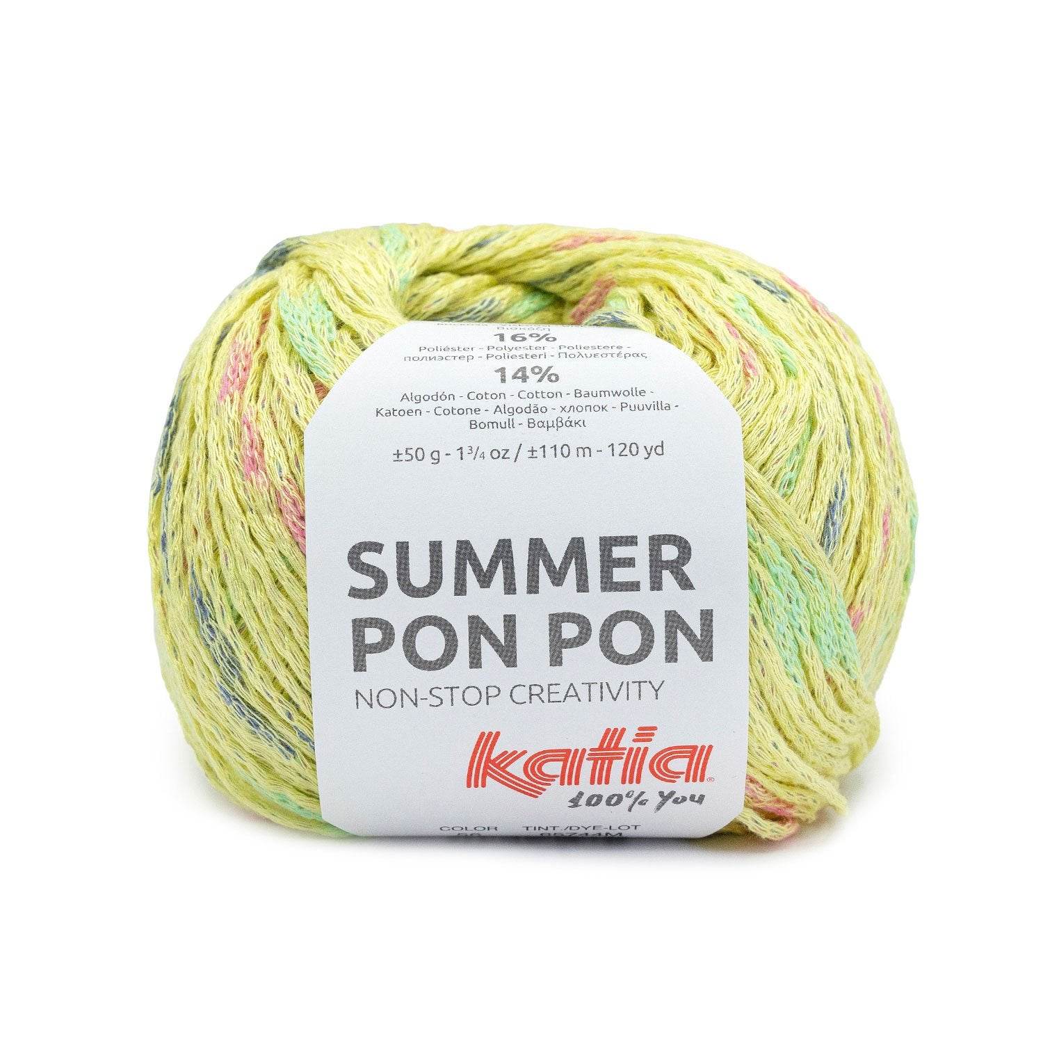 Cotone SUMMER PON PON - Katia - - LacariaRicami.Store
