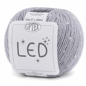 Cotone LED - GPTEX - Colore: 66 - GRIGIO - by LacariaRicami.Store