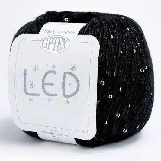 Cotone LED - GPTEX - 69 - NERO - LacariaRicami.Store