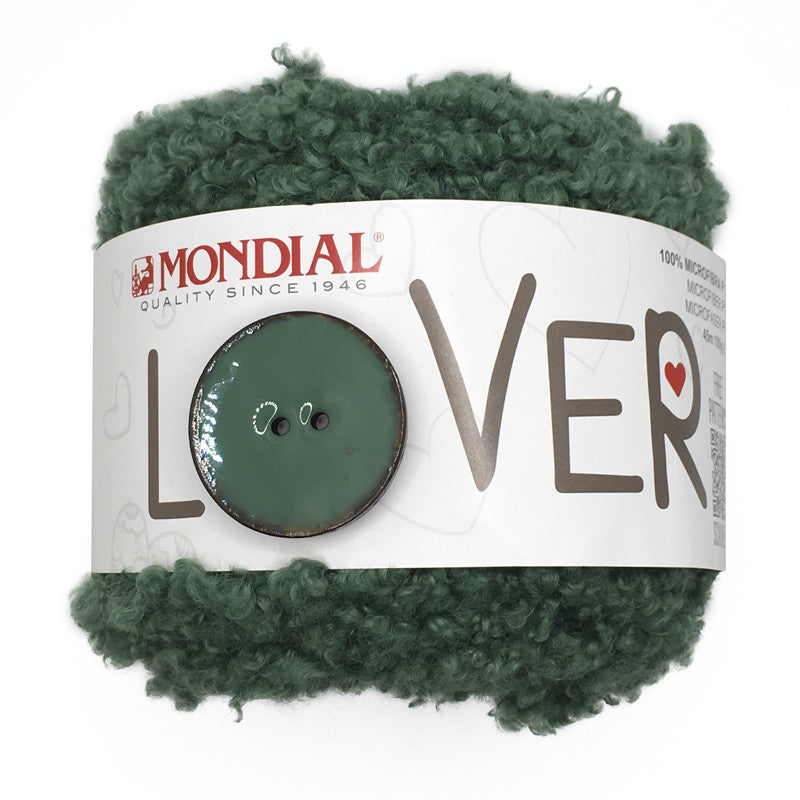 Pelliccia LOVER - MONDIAL - 532 - VERDE - LacariaRicami.Store