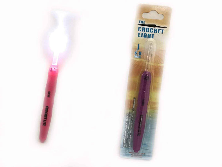 Uncinetto LUCE LED - - LacariaRicami.Store