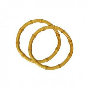 SET 2 MANICI IN BAMBOO - - LacariaRicami.Store