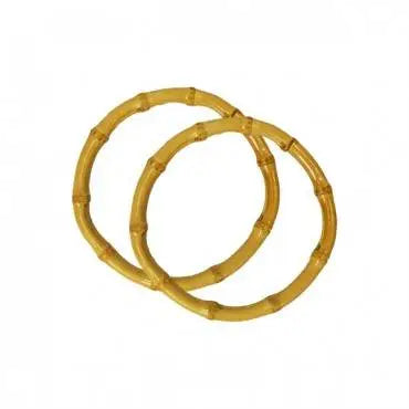 SET 2 MANICI IN BAMBOO - - LacariaRicami.Store