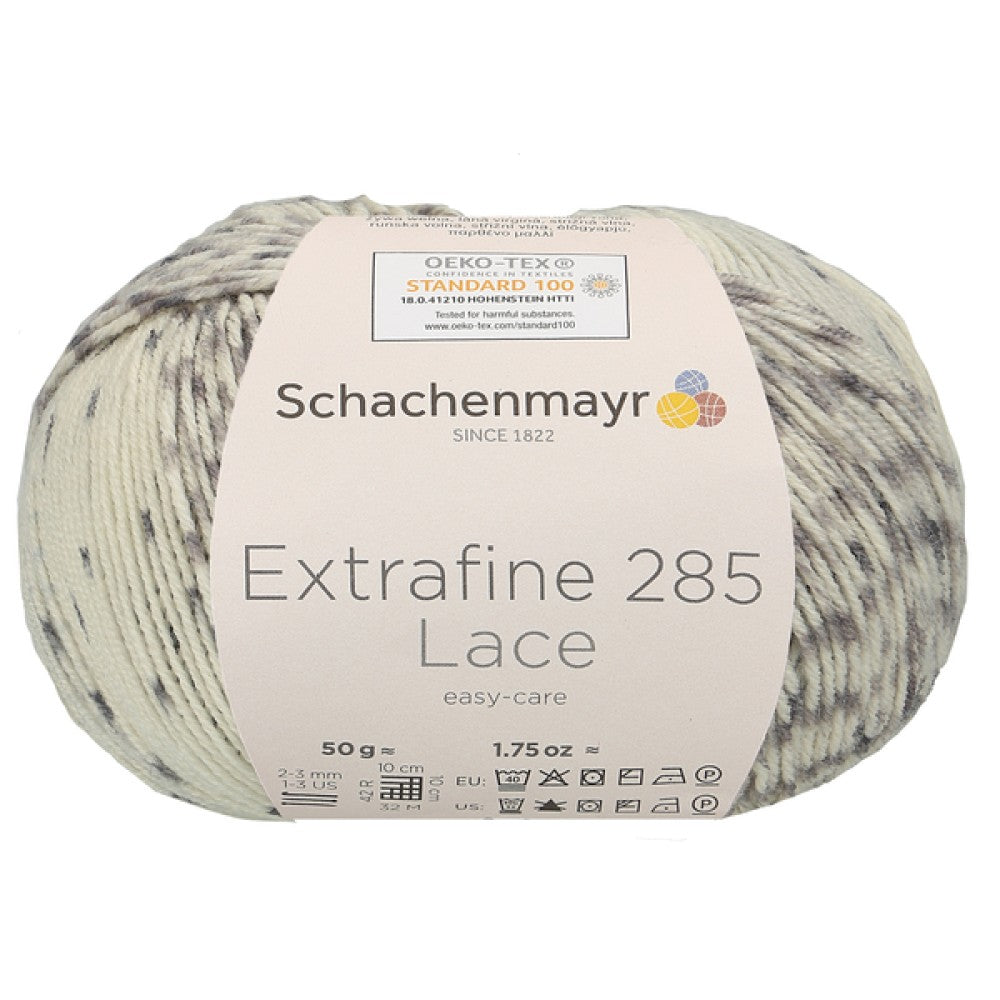 Lana MERINO EXTRAFINE 285 LACE - Schachenmayr - 00600 - Fumo - LacariaRicami.Store