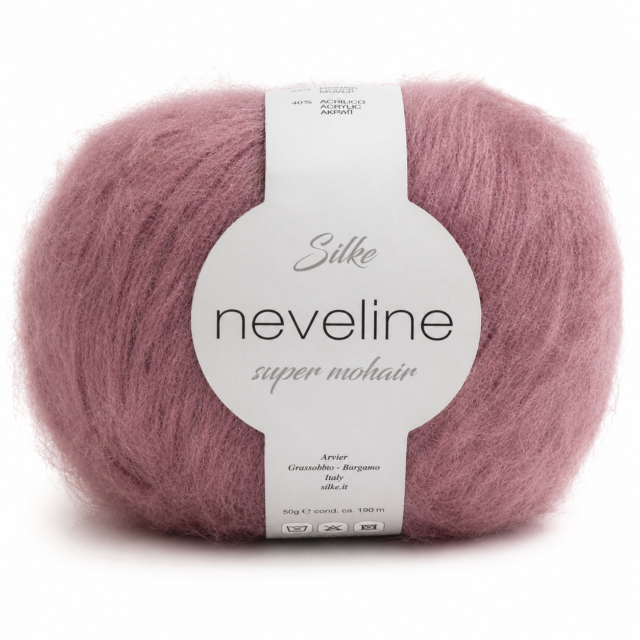 Lana NEVELINE - Silke - Colore: 030 - ROSA CIPOLLA - by LacariaRicami.Store
