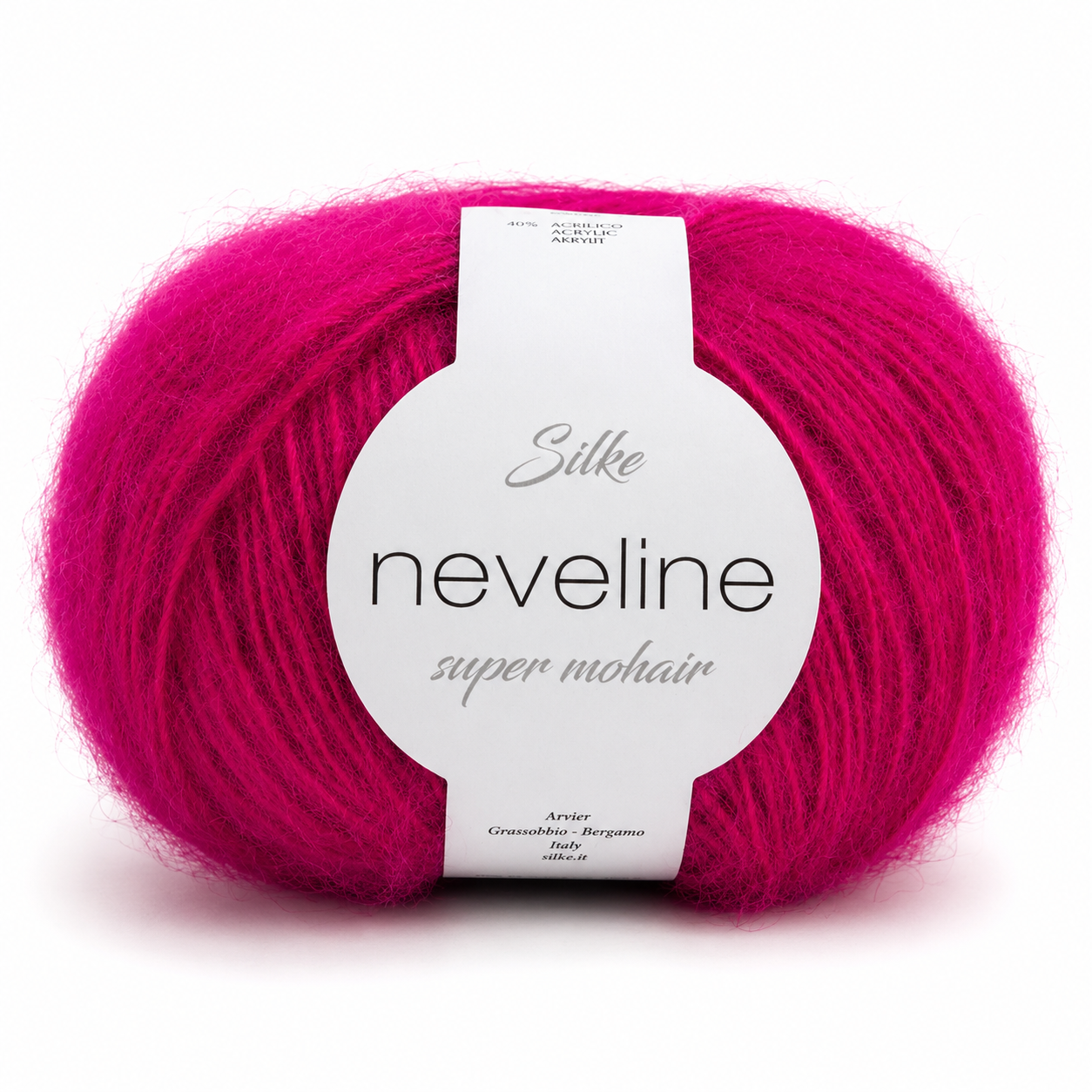 Lana NEVELINE - Silke - Colore: 065 - ORCHIDEA - by LacariaRicami.Store