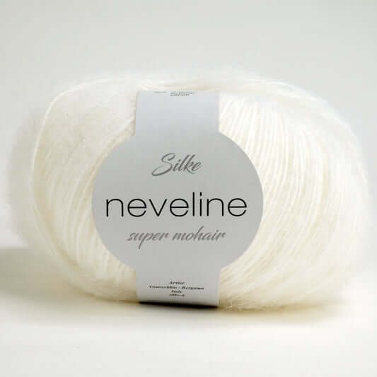 Lana NEVELINE - Silke - Colore: 100 - BIANCO - by LacariaRicami.Store