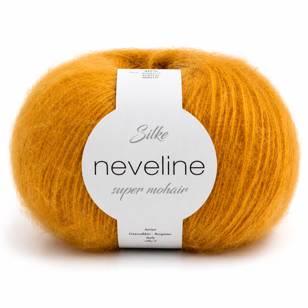 Lana NEVELINE - Silke - Colore: 190 - SENAPE - by LacariaRicami.Store