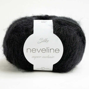 Lana NEVELINE - Silke - Colore: 200 - NERO - by LacariaRicami.Store