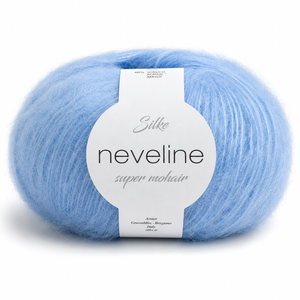 Lana NEVELINE - Silke - Colore: 202 - CELESTE - by LacariaRicami.Store