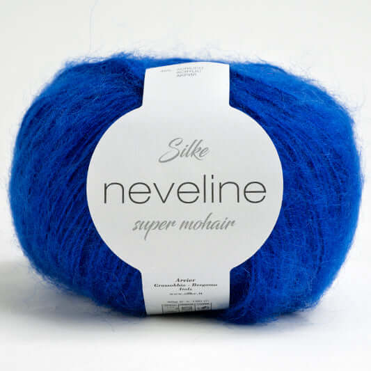 Lana NEVELINE - Silke - Colore: 238 - BLU ELETTRICO - by LacariaRicami.Store