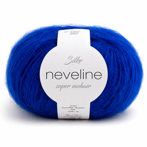 Lana NEVELINE - Silke - Colore: 238 - BLU ELETTRICO - by LacariaRicami.Store