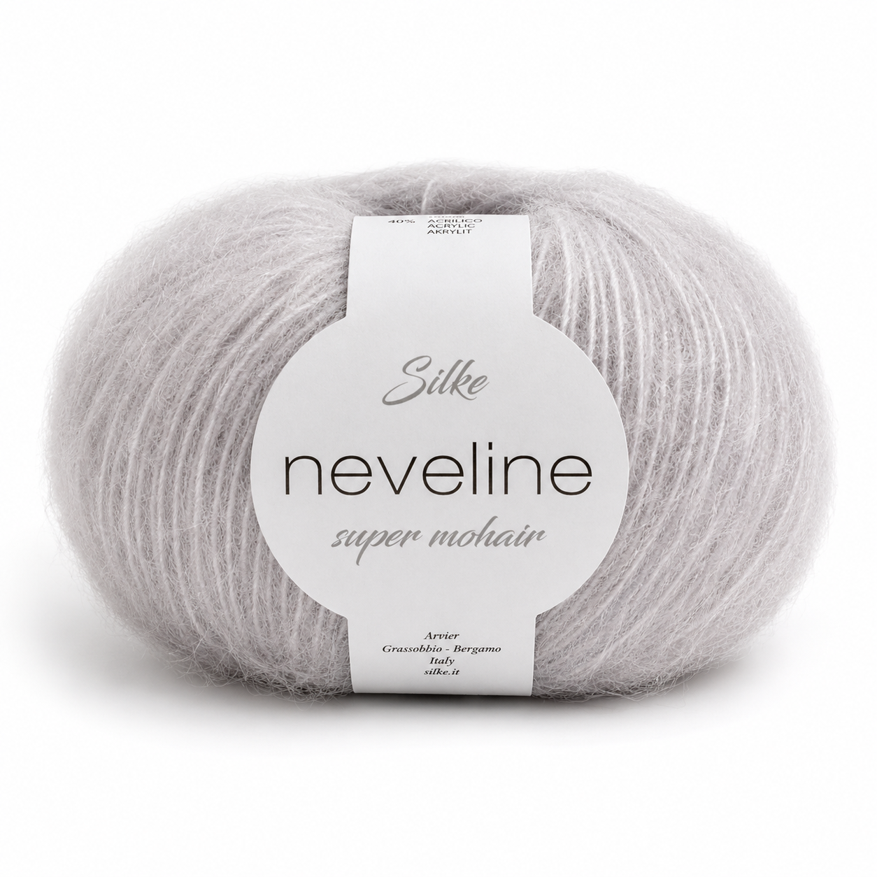 Lana NEVELINE - Silke - Colore: 335 - GRIGIO PERLA - by LacariaRicami.Store