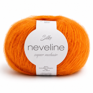 Lana NEVELINE - Silke - Colore: 402 - ARANCIONE - by LacariaRicami.Store