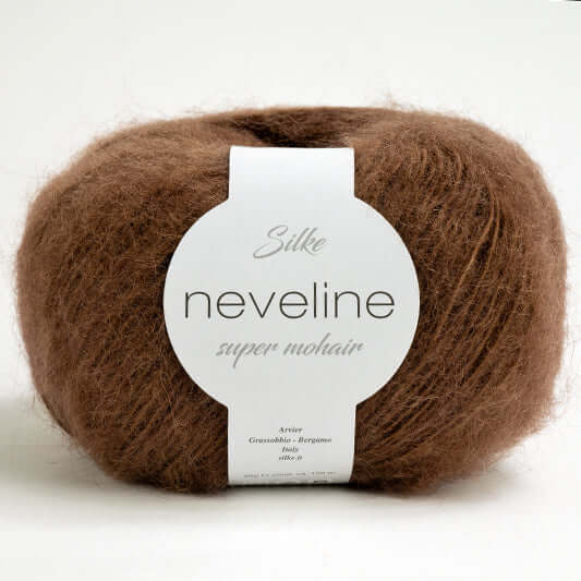 Lana NEVELINE - Silke - Colore: 408 - MARRONE - by LacariaRicami.Store
