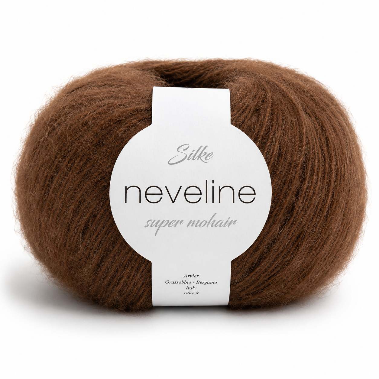 Lana NEVELINE - Silke - Colore: 408 - MARRONE - by LacariaRicami.Store