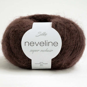 Lana NEVELINE - Silke - Colore: 444 - CASTAGNA - by LacariaRicami.Store