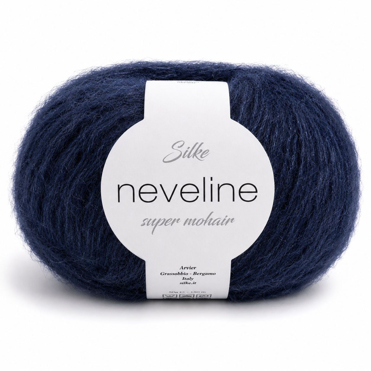 Lana NEVELINE - Silke - Colore: 610 - BLU SCURO - by LacariaRicami.Store