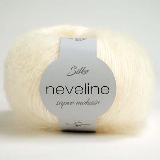 Lana NEVELINE - Silke - Colore: 800 - PANNA - by LacariaRicami.Store