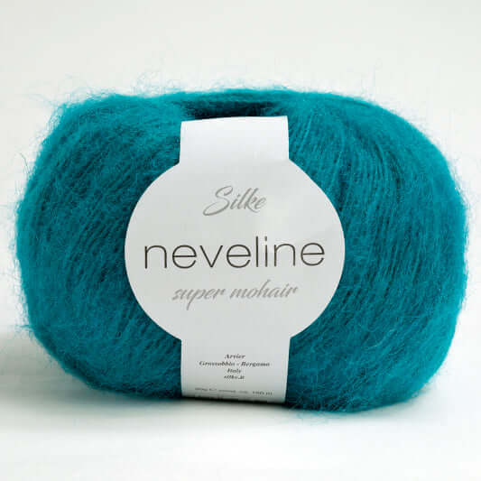 Lana NEVELINE - Silke - Colore: 886 - PETROLIO - by LacariaRicami.Store