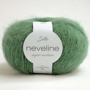 Lana NEVELINE - Silke - Colore: 9112 -VERDE SALVIA - by LacariaRicami.Store